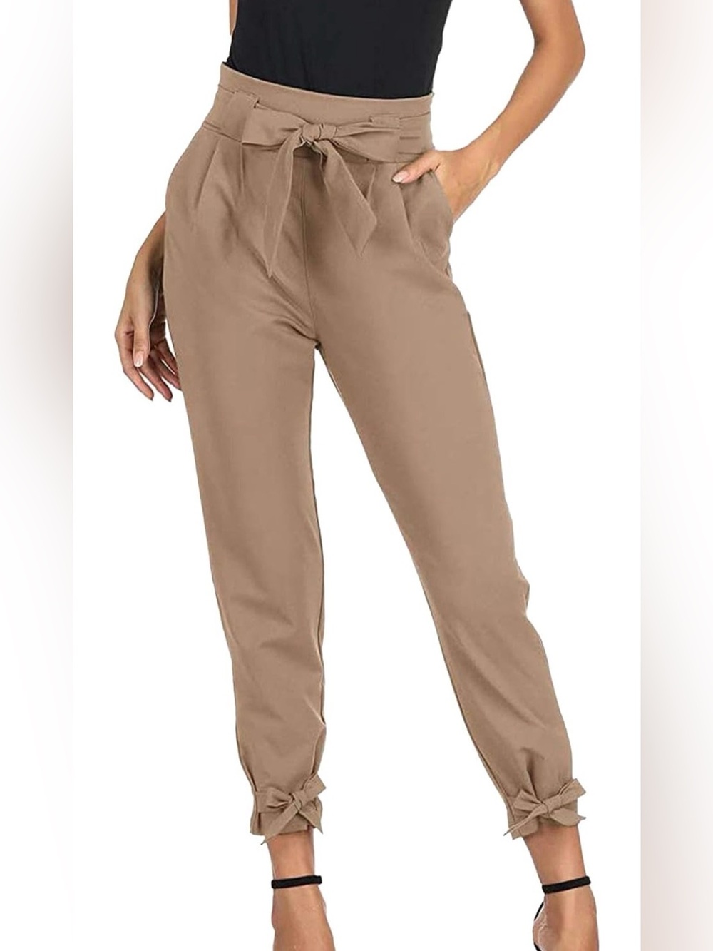 Grace Karin paper bag pant